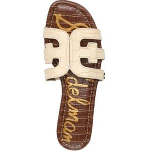 Sam Edelman Bay Slide Sandal in Eggshell.